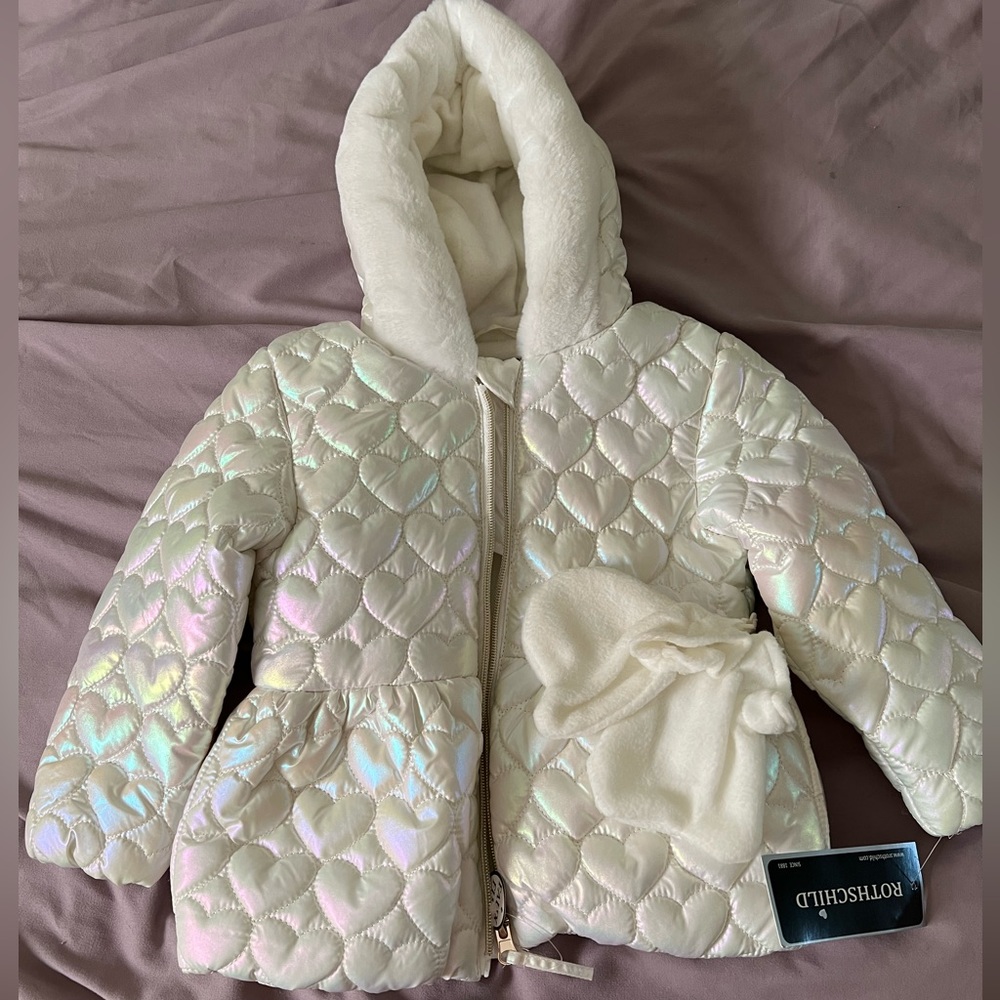 Girls toddler snow jacket